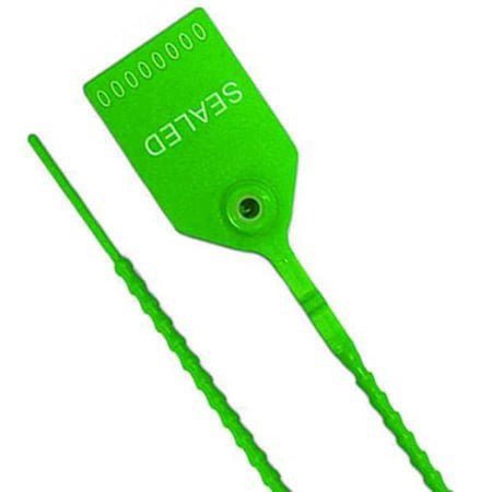 Universeal Upull-Hd 18 Green100 Seals, Green, Plastic, Pk100