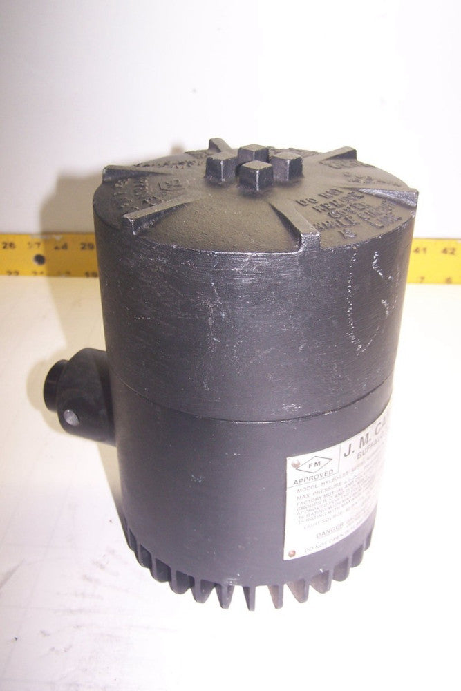J.M. CANTY 150 PSI MAX @ 200 DEG F TANK LIGHT 80 WATT 1 AMP 120 VAC HYL80-LST 