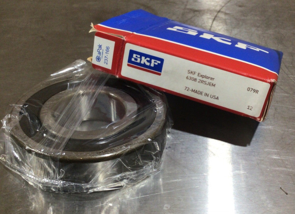 SKF Explorer BALL BEARING 6308-2RSJEM 079R 237-166 aPak