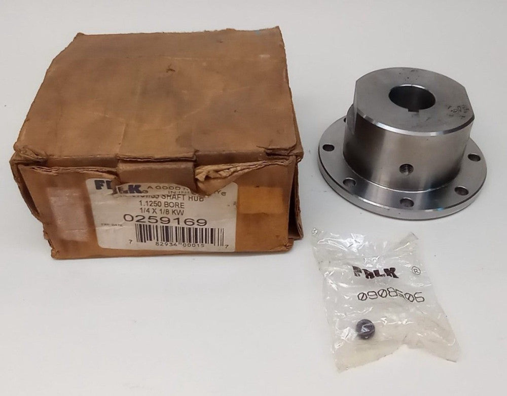 Falk 0259169 Shaft Hub 1040T31/35 1.1250 Bore 1/4 X 1/8" KW