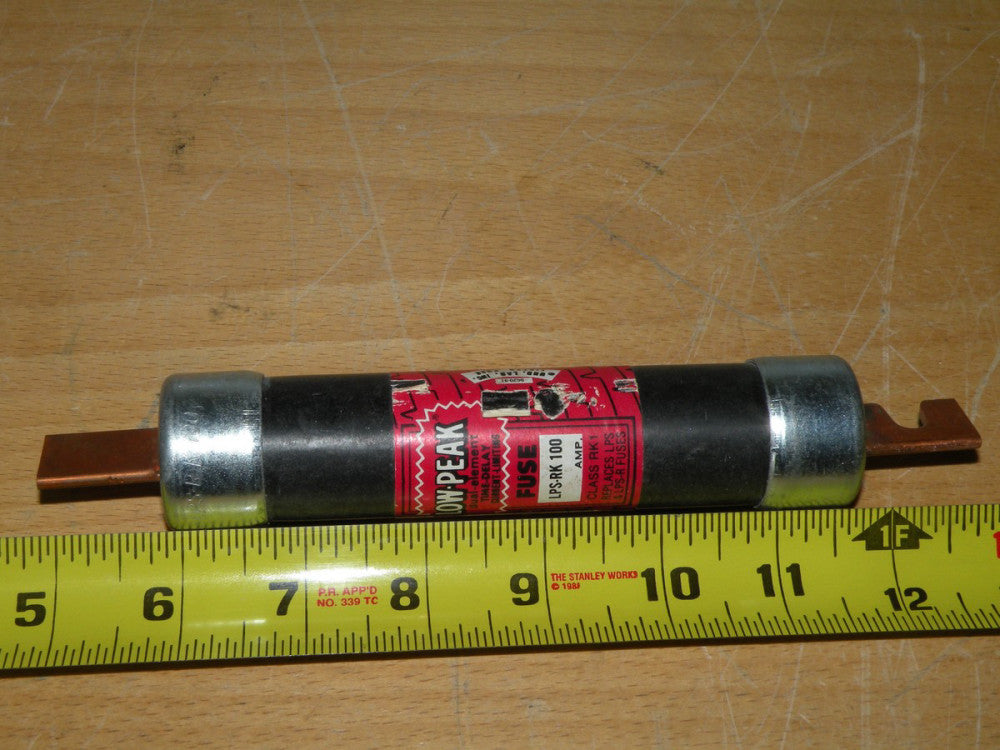 (3) Low-Peak Fuses LPS-RK 100 100A 600V