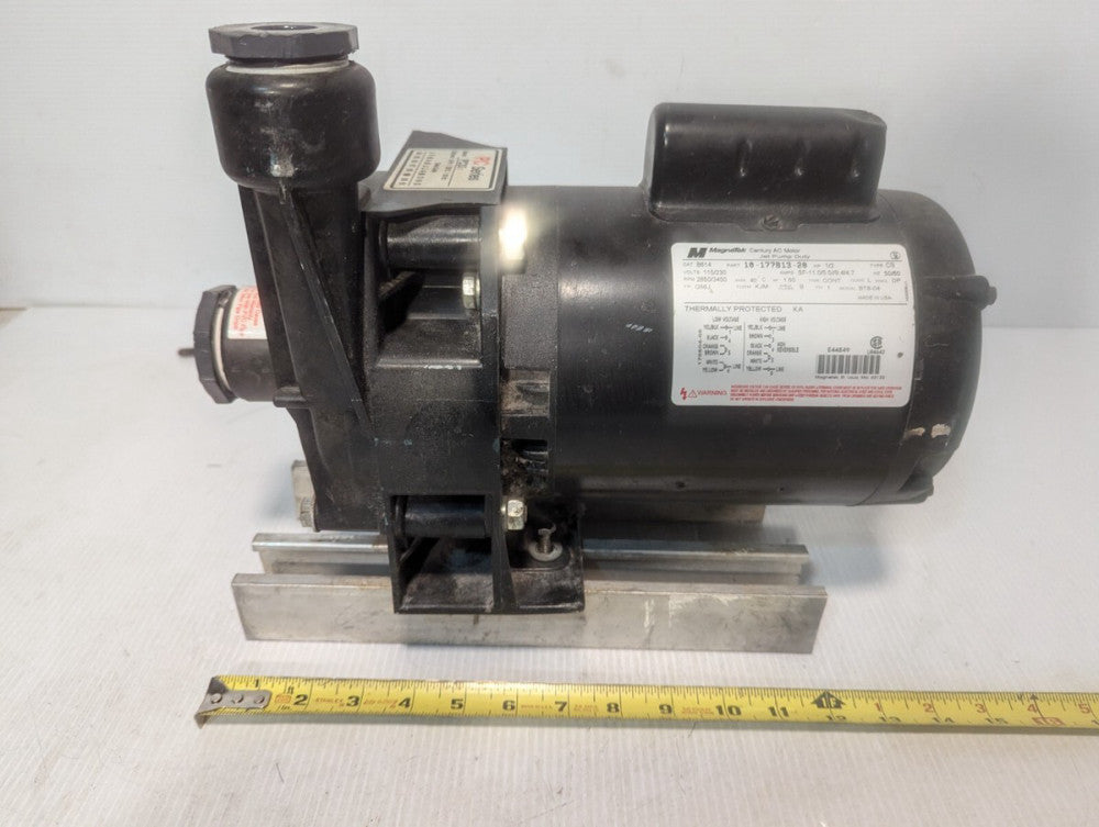 Magnetek PC33R, 10-177813-20 Motor 1/2HP Jet Pump Duty 115/230VAC