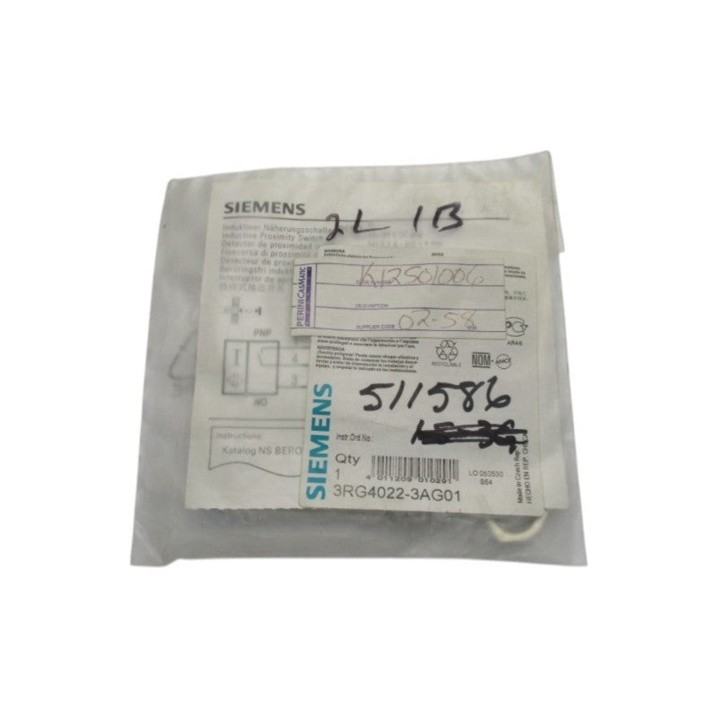 SIEMENS 3RG4022-3AG01 10-34VDC, 0.2A NSMP