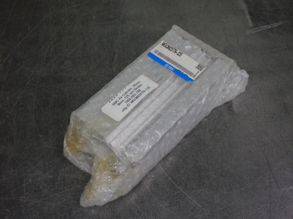 SMC - MGQM25TN-125 Pneumatic Compact Guide Slide Cylinder 145 PSI