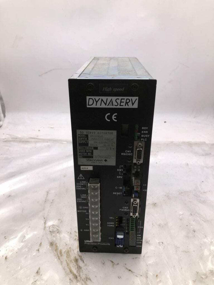 Yokogawa Dynaserv SR1015B85 DD Servo Actuator 200-230VAC 500VA 15Nm