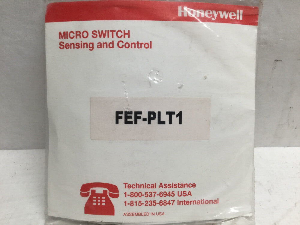 Honeywell FEF-PLT1 Micro Switch Sensing & Control 