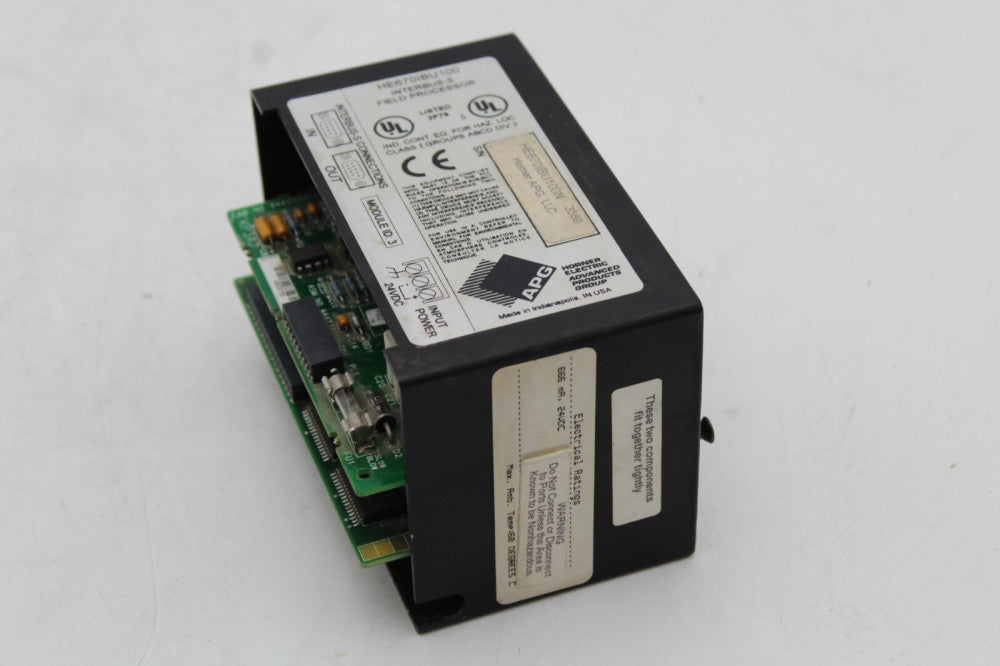 GE FANUC HE670IBU100N BUS INTERFACE UNIT FOR GE FIELD CONTROL INTERBUS-S