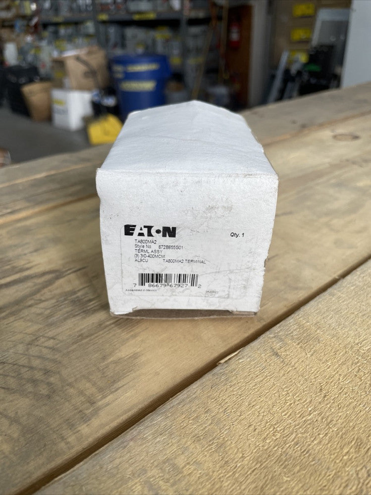 NEW EATON TA800MA2 LUG TERMINAL KIT 800 AMP  - 400MCM-3/0