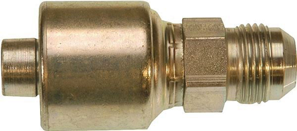 GATES G25165-0404, 4G-4MJ MegaCrimp Coupling Male JIC 37 Flare *FREE SHIPPING*