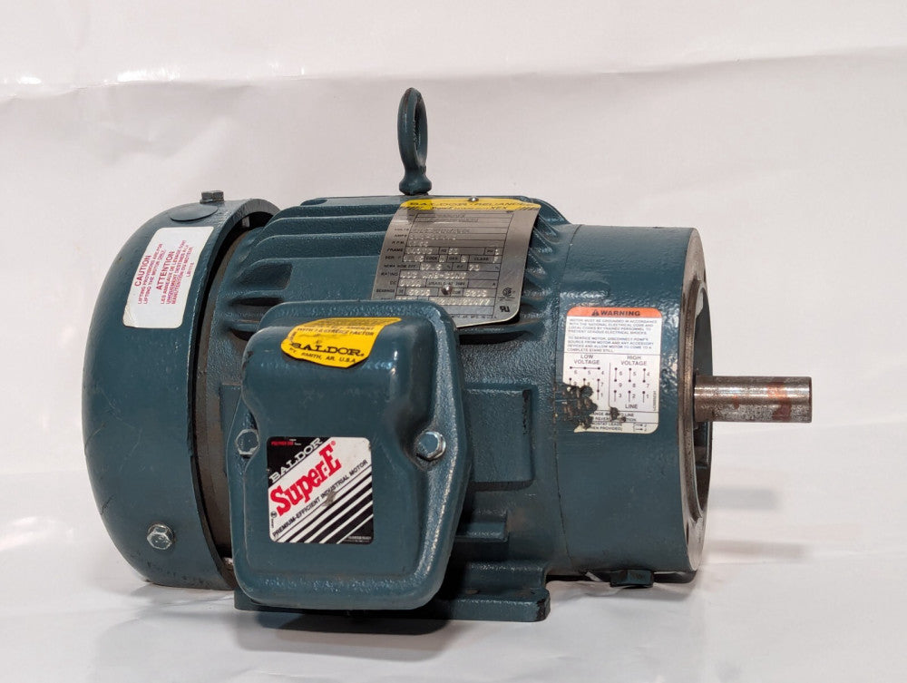 Baldor CECP3581T  Severe Duty Motor, 1hp, 1765rpm, TEFC, 143TC Frame, 3 Phase