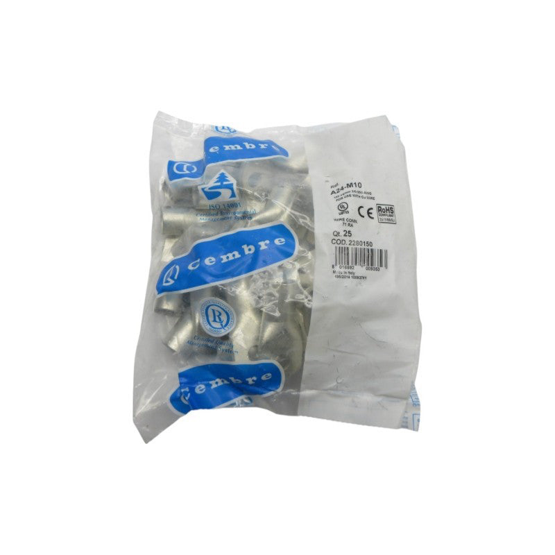 CEMBRE A24-M10 (PKG OF 25) NSMP