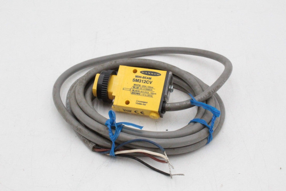 Banner SM312CV Mini-Beam Photoelectric Sensor