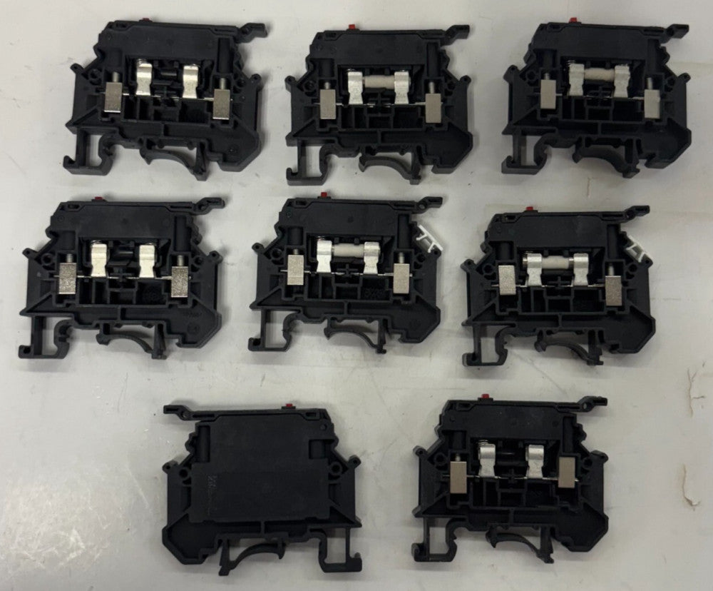PHOENIX CONTACT TERMINAL BLOCK UK 5-HEDI N LEVER TYPE 4MM 16A 500V LOT OF 8