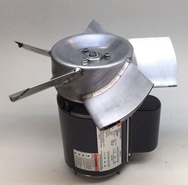 Dayton 43XP89 Used Exhaust Fan Motor With Blade 1/4HP 1750RPM 2.8/1.5Amps