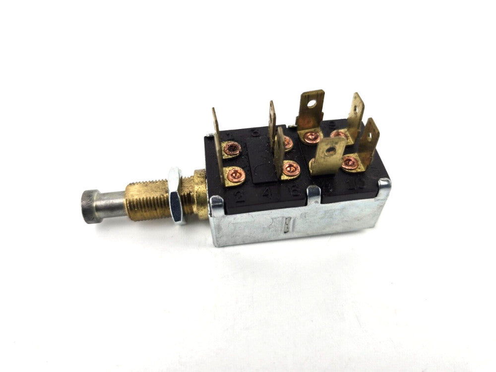 NOS Cole Hersee TPTT Normally Open Door Momentary Switch 12V 5A 8 Blade 91050