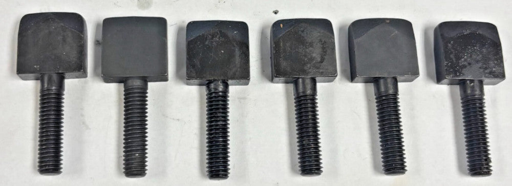 QUARTER TURN SCREWS 3/8"-16X2-1/2" LOT OF 6 CARBON STEEL