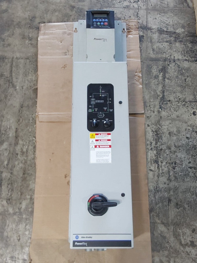 ALLEN BRADLEY 23C-D022A103NNBANN POWERFLEX 400 ADJ. FREQ. DRIVE FAN/PUMP 15HP