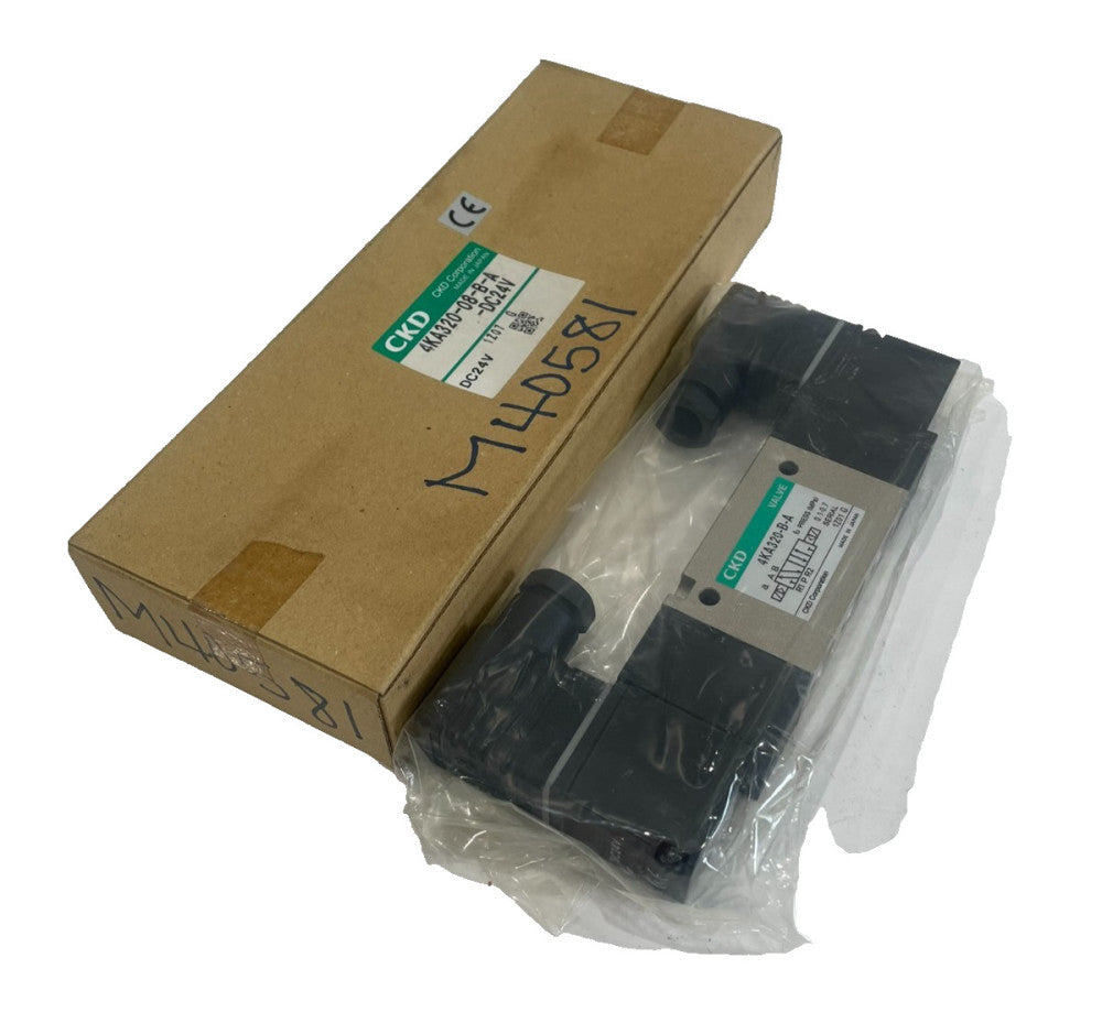 NEW CKD 4KA320-08-B-A-DC24V SOLENOID VALVE 4KA320-B-A 4KA32008BADC24V