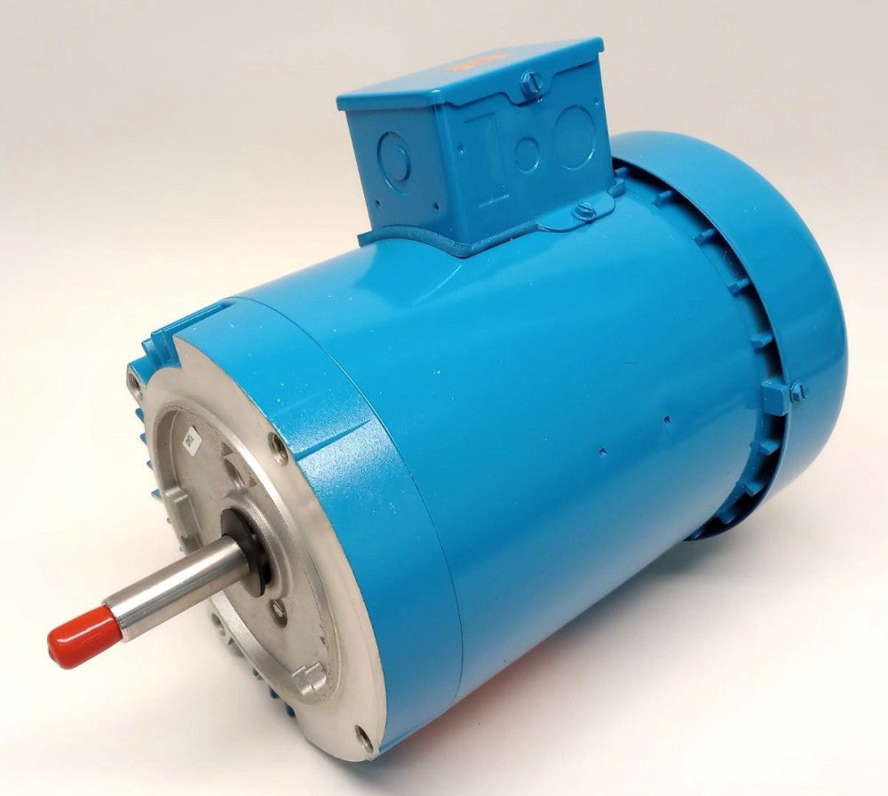 Emerson P63FZJ-4407 Electric Motor 1/2HP 3450/2850 RPM 3PH 5/8" Shaft OD