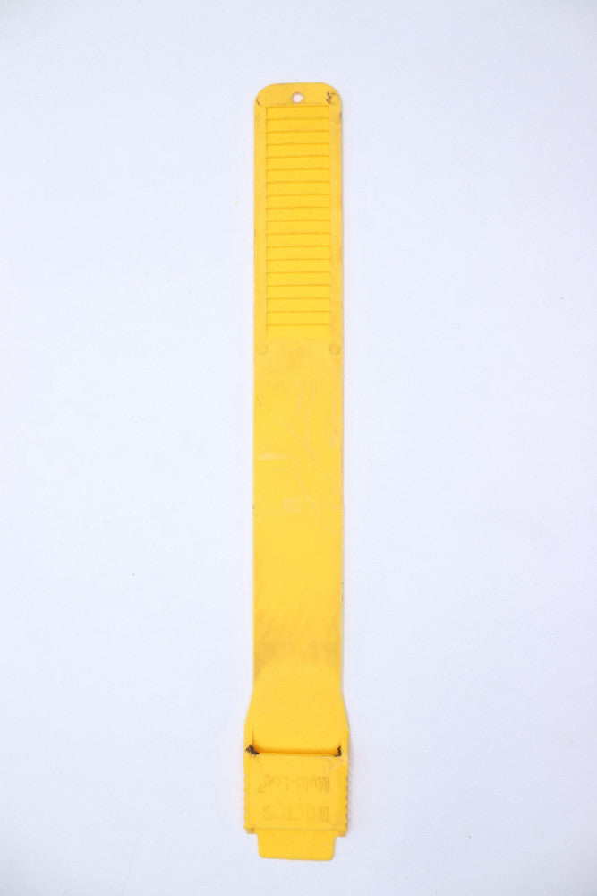 Bock's Multi-Loc Flexible Leg Band Plastic Yellow 1-1/2" x 13-1/2"