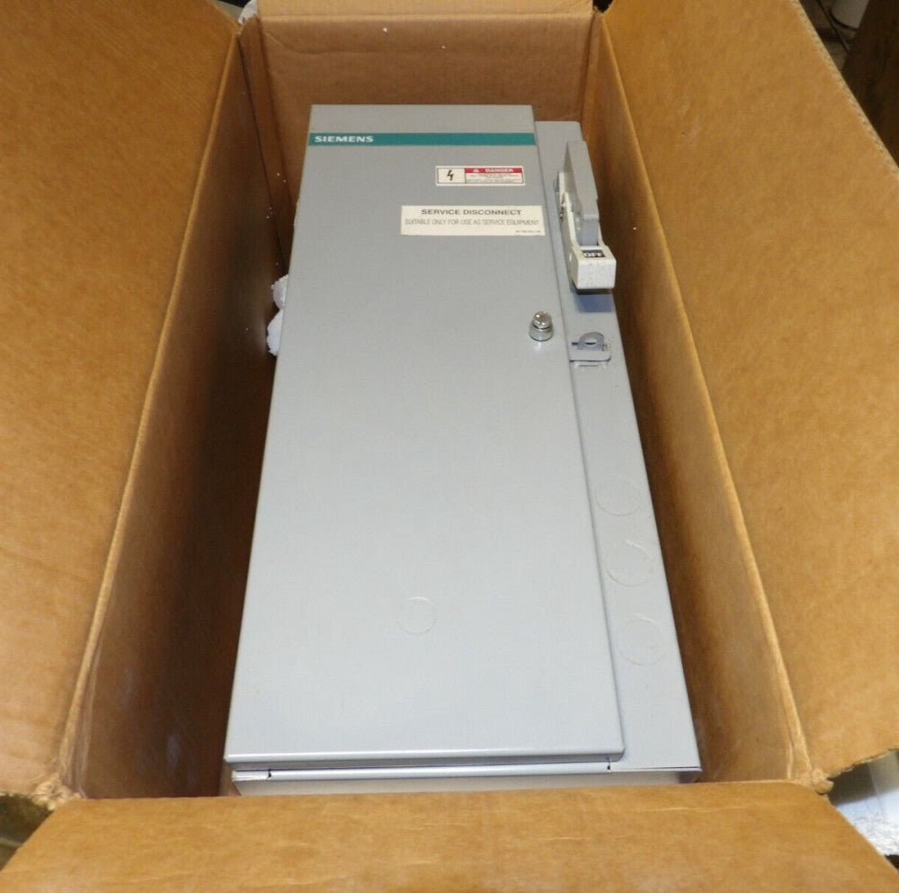 NEW SIEMENS 4 POLE 20 AMP HEAT & LIGHTING CONTACTOR 30A SAFETY SWITCH CLNB14120