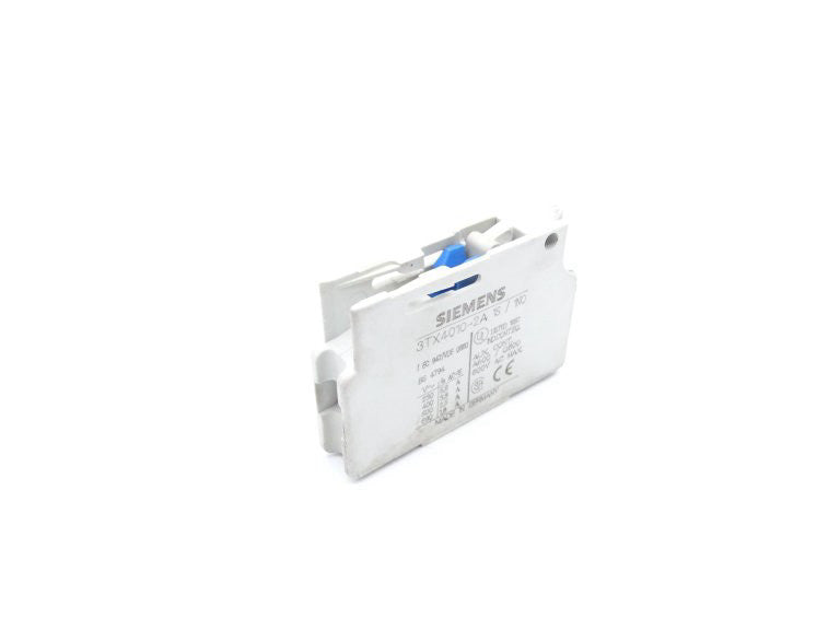 SIEMENS 3TX4010-2A CONTACT BLOCK - Used