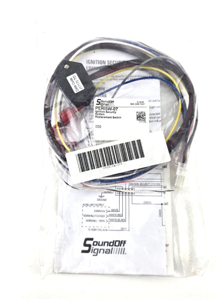 SoundOff Signal Switch Replacement Harness Heavy Duty I.S.S. ETISS0-07+