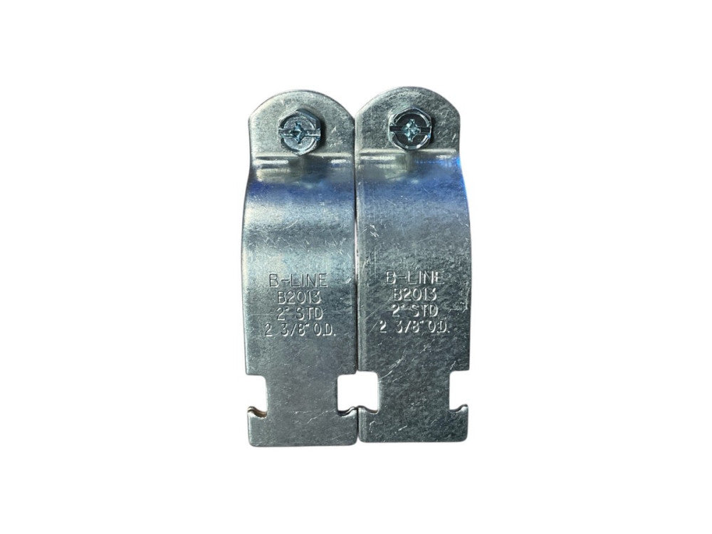 B-Line B2013 2” Standard Conduit Hanger Zinc Plated Steel 2-3/8” O.D. Clamp