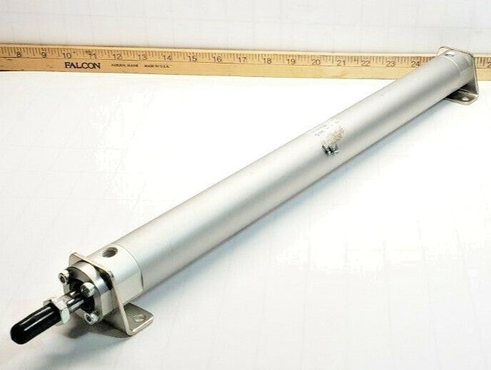 New SMC Round Body Pneumatic Cylinder 32mm X 375mm 145 PSI  CDG1LN32-375Z-XC4