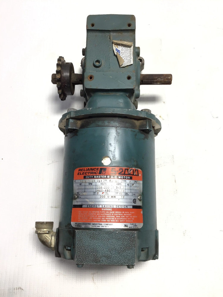 Reliance Dodge Tigear P56H30002R Duty Master A-C Gearmotor 60Hz 1725RPM Ratio...