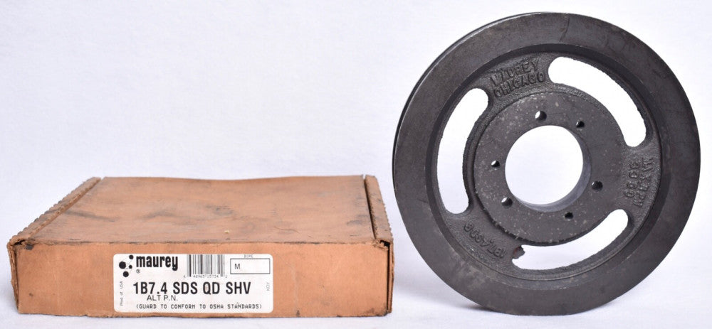 Maurey V-Belt Drive Sheave Pulley  1B7.4 SDS QD SHV  1B7.4SDSQDSHV