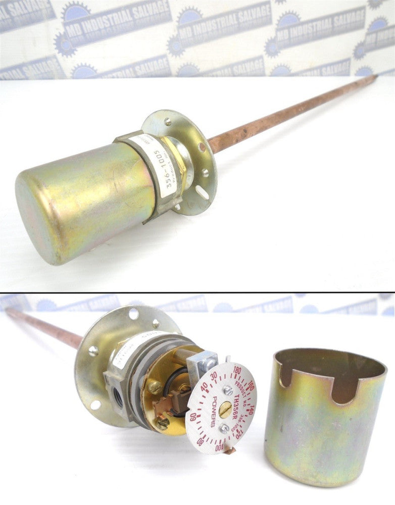 SIEMENS - 356-1005 - TH356 LIMITEM RIGID BULB Thermostat REVERSE ACTING 30-180°F