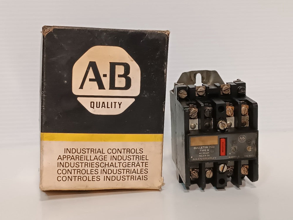 Allen-Bradley 700-N400A1 Bulletin 700 Type N Industrial Control AC Relay