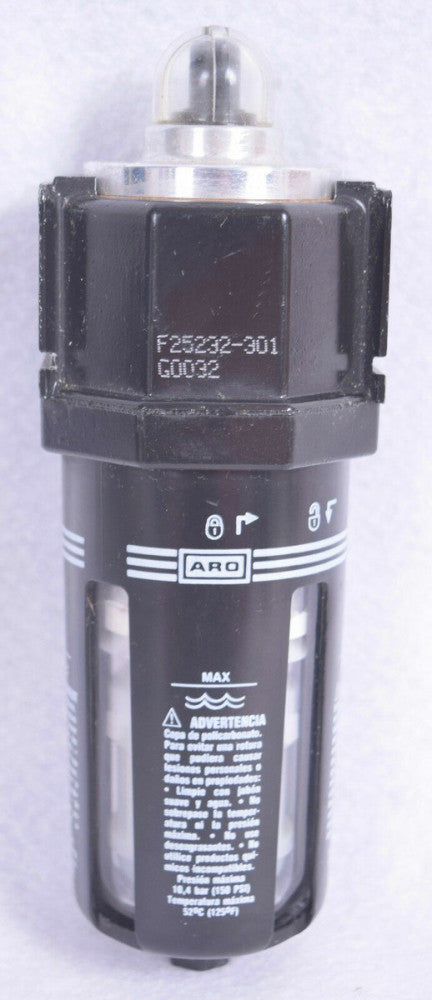 ARO Pneumatic Filter 150 PSI Max 125 Degree F Max F25232-301