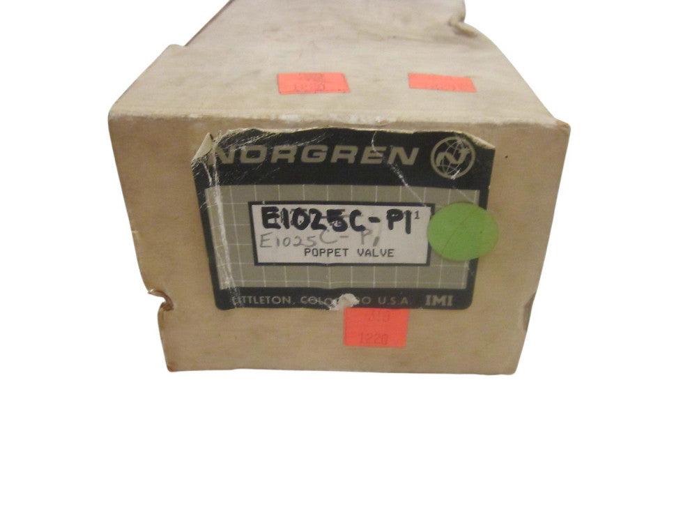 NORGREN E1025C-PR POPPET VALVE UNMP