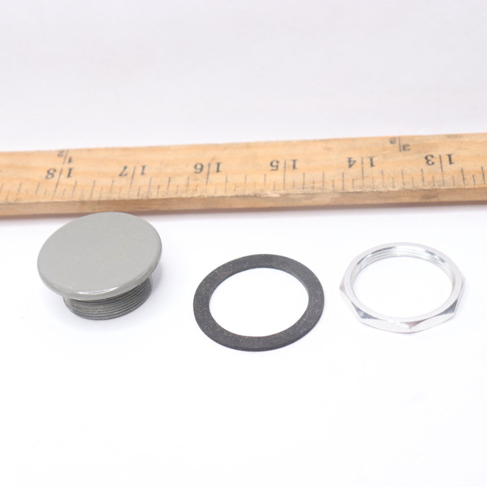 Square D Company Closing Plate Push Button Type K Grey 30mm K-52