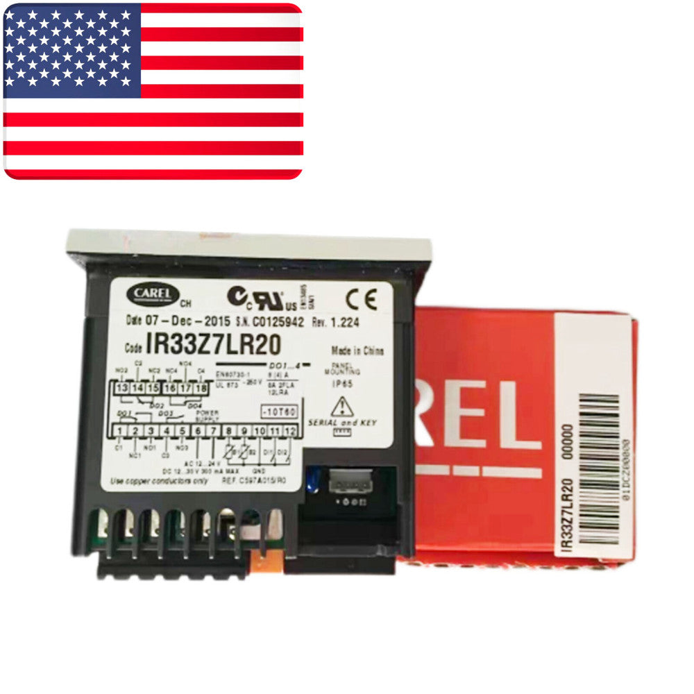 New In Box CAREL IR33Z7LR2O Chiller Temperature Controller IR33Z7LR20 - US Stock