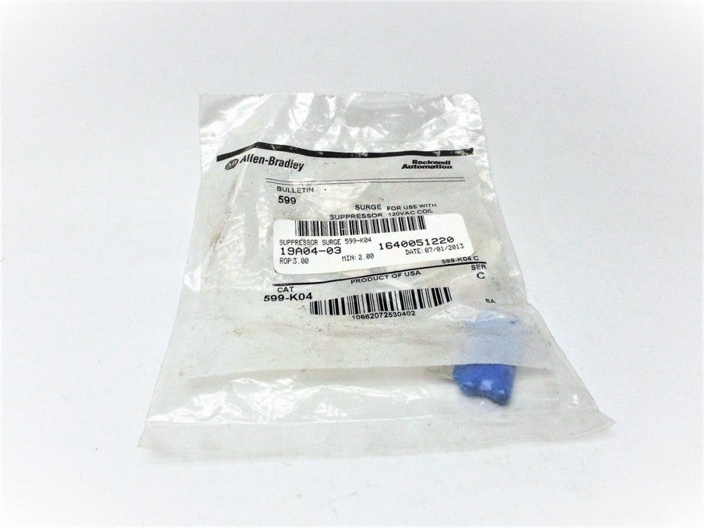 ALLEN BRADLEY 599-K04 SER. C 120VAC NSMP