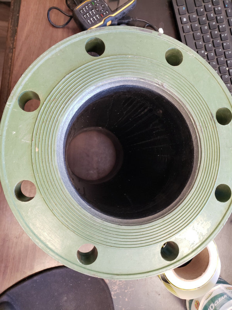 NEW Z-CORE FIBERGLASS Flange - 18x4, 18X6, Green,  