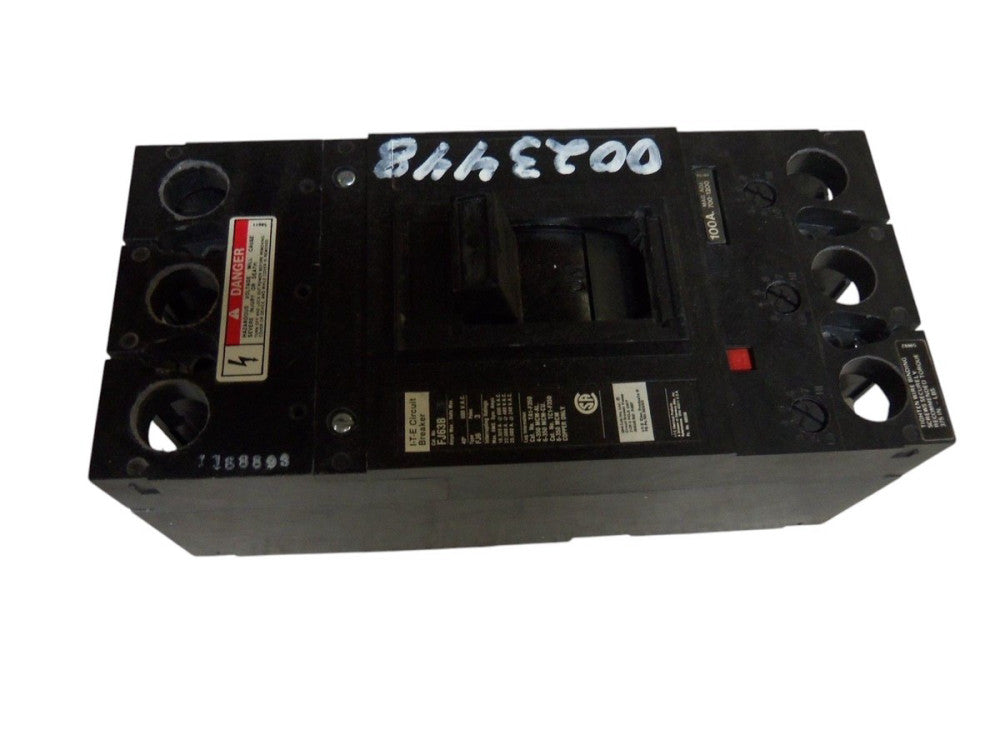 SIEMENS FJ63B CIRCUIT BREAKER UNMP