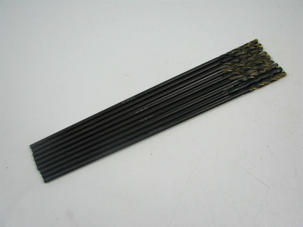 Cleveland (C06395) 7/32" x 2-1/2" x 12" OAL HSS RH Drill Bits - Pack of 9 