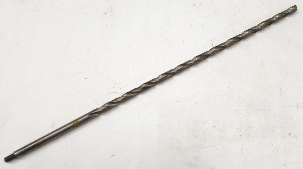 11/32 EXTRA LENGTH DRILL BIT 2 FLUTES LENGTH 15-7/8 LOC 11-1/8 FLUTE LENGTH 12IN