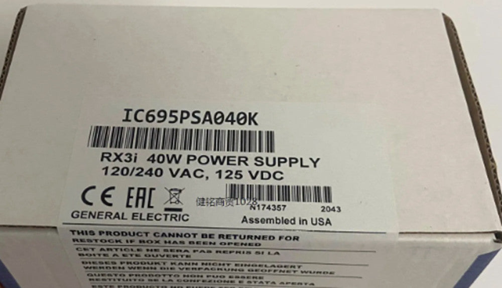 1PC New In Box GE Fanuc IC695PSA040K Module