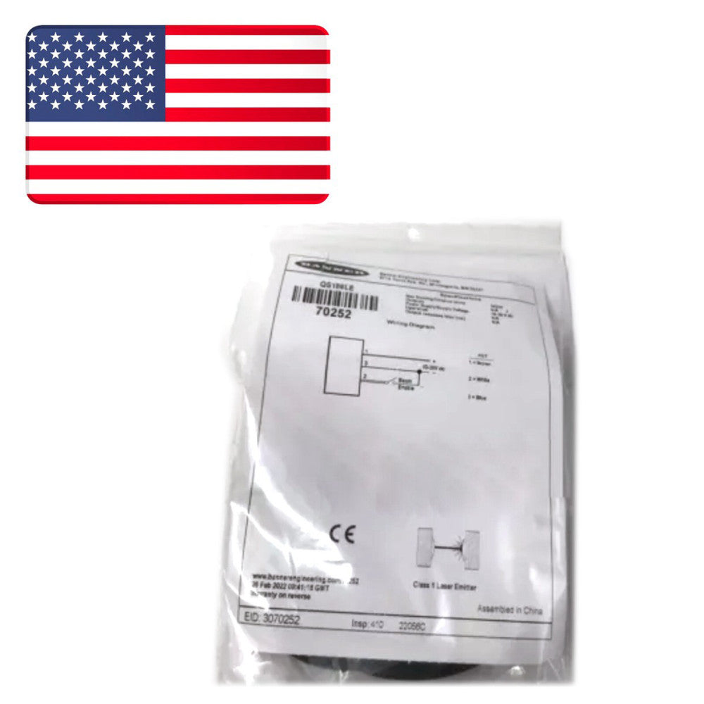 New BANNER QS186LE Photoelectric Switch US Stock