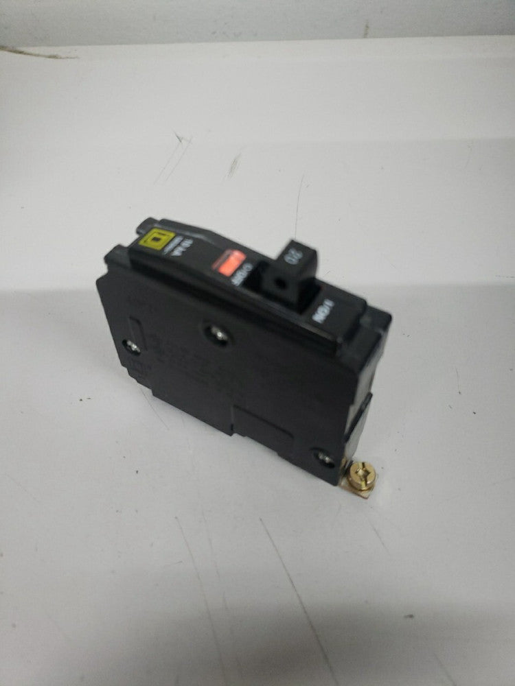 QOB120 Square D 20 Amp 120V Single Pole Circuit Breaker New take out