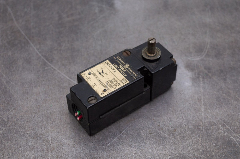 GE General Electric Plus 2 CR215GFA Switch Limit Switch CR215GH12 Head