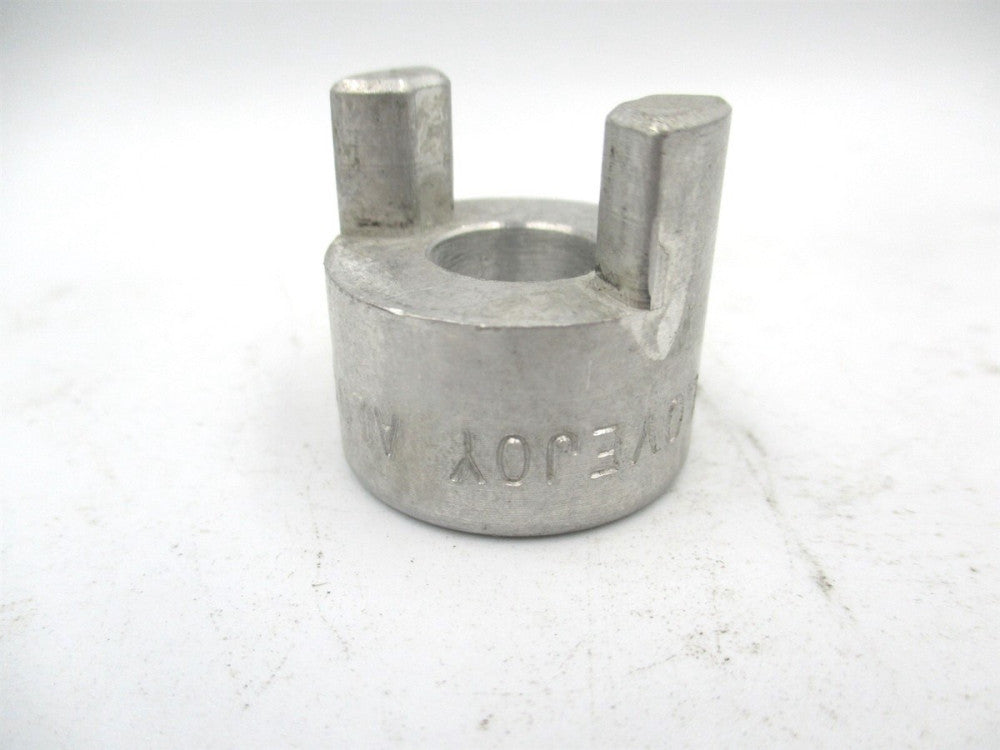 TB Woods (AL05012NK) 1/2" x 1.0" OAL AL050 Aluminum Jaw Coupling Hub