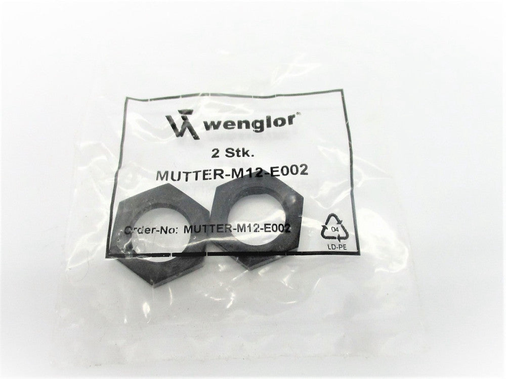 WENGLOR MUTTER-M12-E002 (PKG OF 2) NSMP