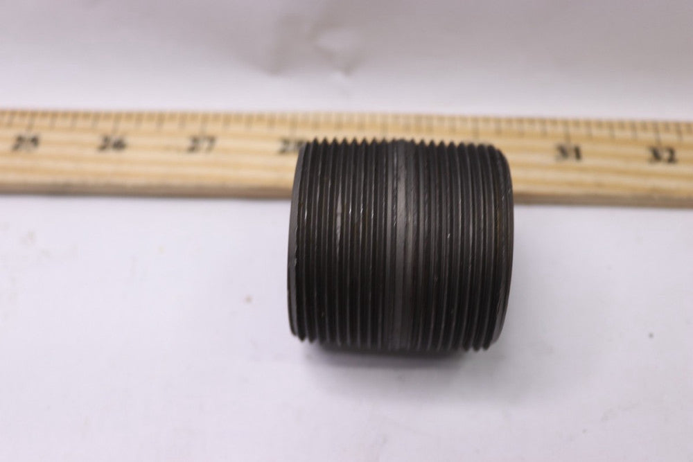Extra Heavy Black Seamless Nipple 1-1/2" x Close NPT BXSNJCL  