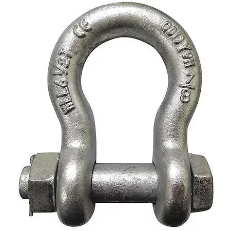 Zoro Select 55Ay31 Anchor Shackle,17,000 Lb,Carbon Steel
